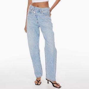 Agolde Upsized Criss Cross Jean